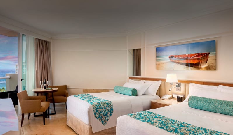 Moon Palace Jamaica - Superior Deluxe Ocean View with Balcony Twin Bed